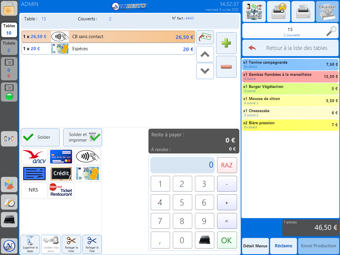 Logiciel de caisse 8 8 caisse encaissement